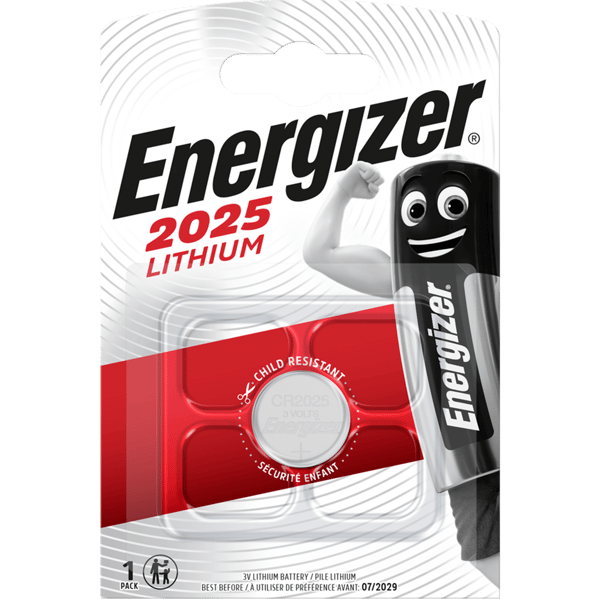 Литиева батерия CR2025 Energizer ECR2025 - 3V