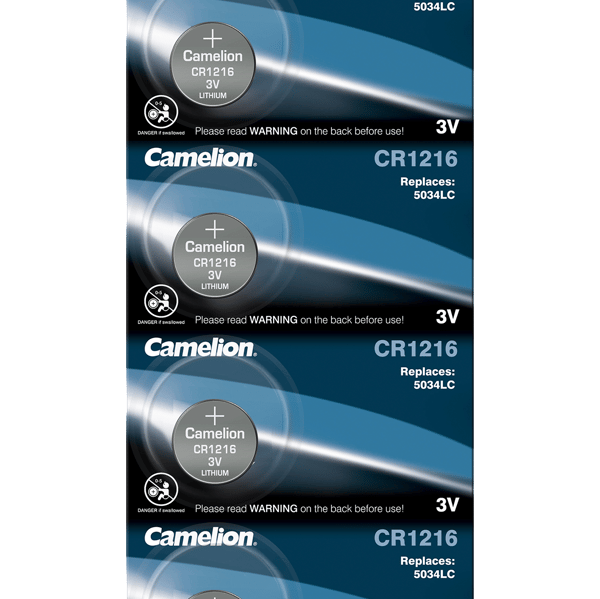 Литиеви батерии CR1216 Camelion CR1216 - 3V
