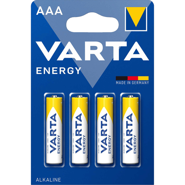 Алкални батерии ААА Varta Energy AAA
