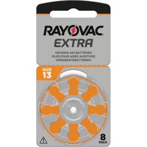 8 Батерии за слухов апарат 13 Extra Advance - Rayovac