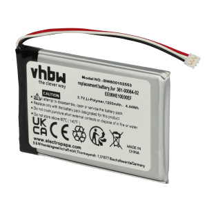 Батерия за навигация Garmin Nuvi 3700 - 1200 mAh