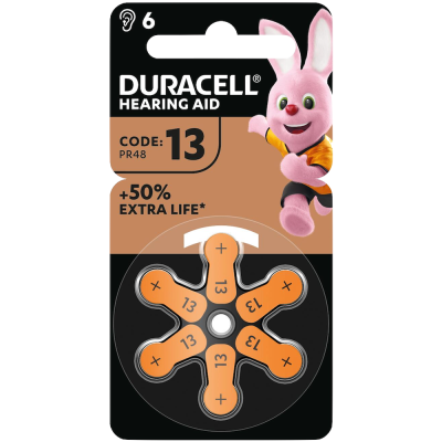 Батерии за слухов апарат 13 Hearing Aid Duracell