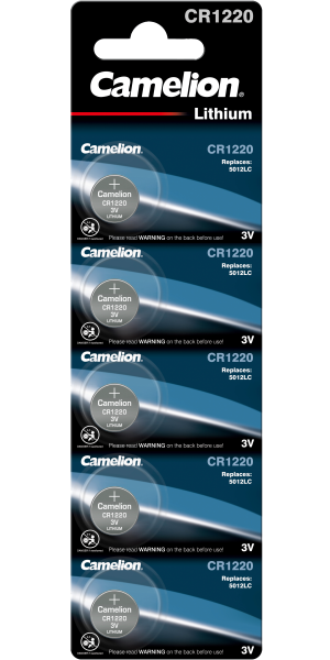 Литиеви батерии CR1220 Camelion CR1220 - 3V
