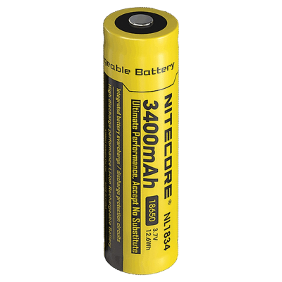 Литиево-йонна батерия 18650 Nitecore - 3.7V 3400mAh + PCB