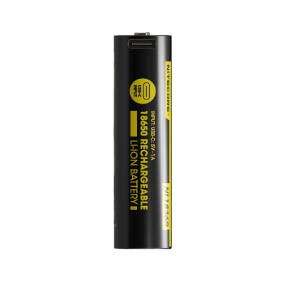 Литиево-йонна батерия 18650 Nitecore - 3.6V 3600mAh USB-C Rechargeable