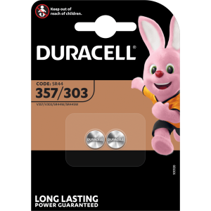 Батерии за часовник 357 - SR44W - Duracell D357 - 1.55V