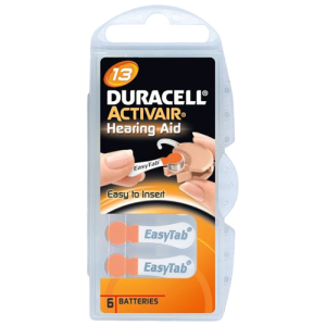 Батерии за слухов апарат 13 Active Air Duracell