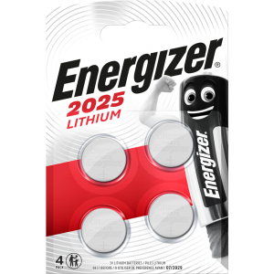 Литиеви батерии CR2025 Energizer ECR2025 - 3V - 4 батерии