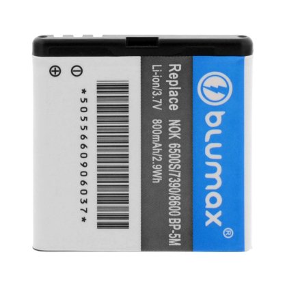 Батерия за Nokia 6500 Slide 7390 8600 Nokia BP-5M 800 mAh