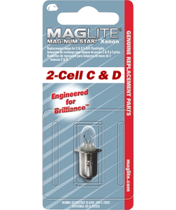 Крушка за фенер Maglite с 2 батерии C или D - XENON