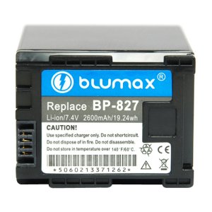 Blumax батерия за Canon BP-827 Wireless 2400mAh