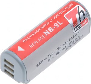 Батерия за фотоапарат Canon NB-9L, 700 mAh