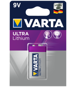 Литиева батерия 9V Varta Lithium 9V 1200 mAh