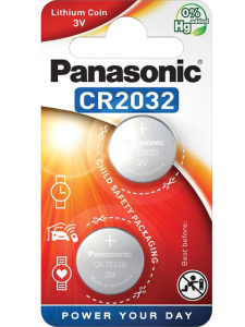 Литиеви батерии CR2032 Panasonic CR2032 - 3V