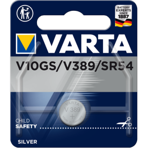 Батерия за часовник 389 Varta V10GS V389 SR54 - 1.55V