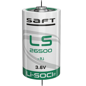 Батерия LS 26500 SAFT Li-SOCl2 3.6V 7700 mAh с Аксиална пластина