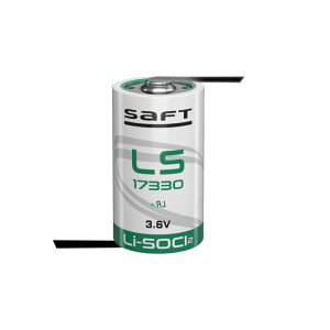 Батерия Saft LS 17330 CNR  2/3A Li-SOCl2 3.6V 2100 mAh с Z пластини